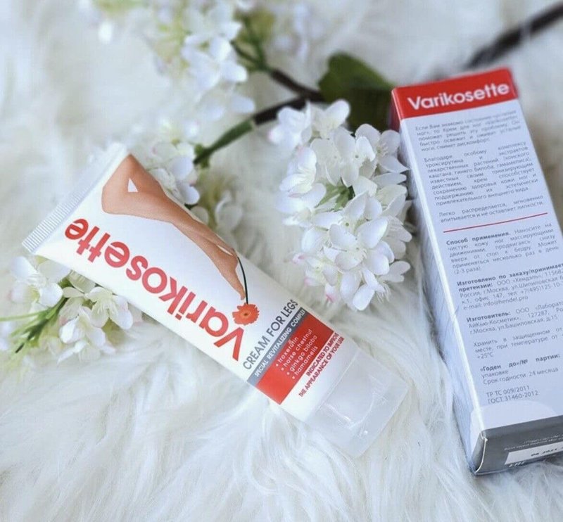 2 Tubes Varikosette - Varicose veins, leg cream - by Hendel Garden 75 ml х 2