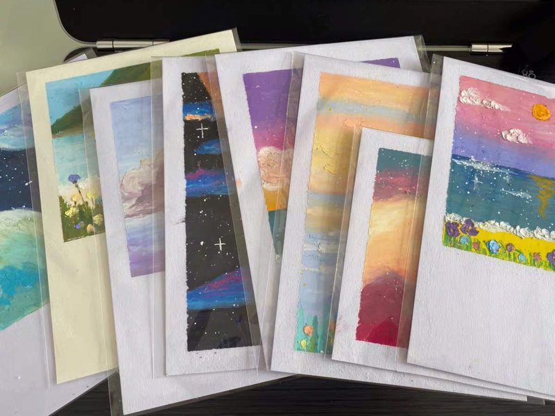 Delatanus 150 Pcs 5-1/2'' x 7-1/2'' Clear Cellophane Cello Bags,Thick Greeting Card Plastic Sleeves-Fit 5 X 7 Inch Cards Photos A6 A7 Envelopes Candy Treats 1.5-Mil