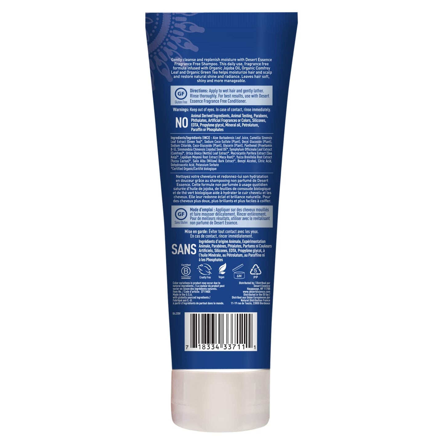 Desert Essence Lemon Tea Tree Shampoo - 8 Fl Oz - Pack Of 3