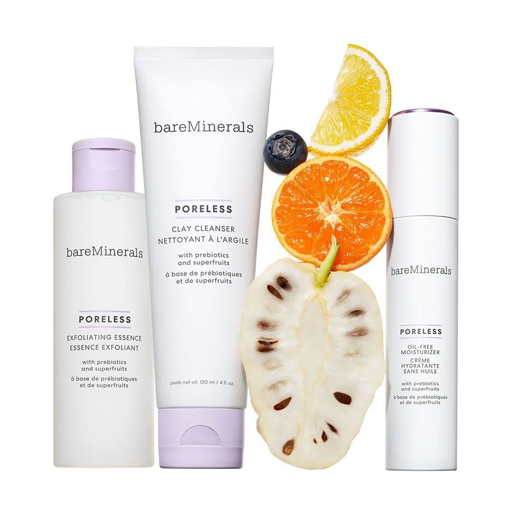 bareMinerals Poreless Oil-Free Moisturizer for Face, Lightweight Hydrating Face Cream, Minimizes Look of Pores, Ideal for Oily Skin, Vegan