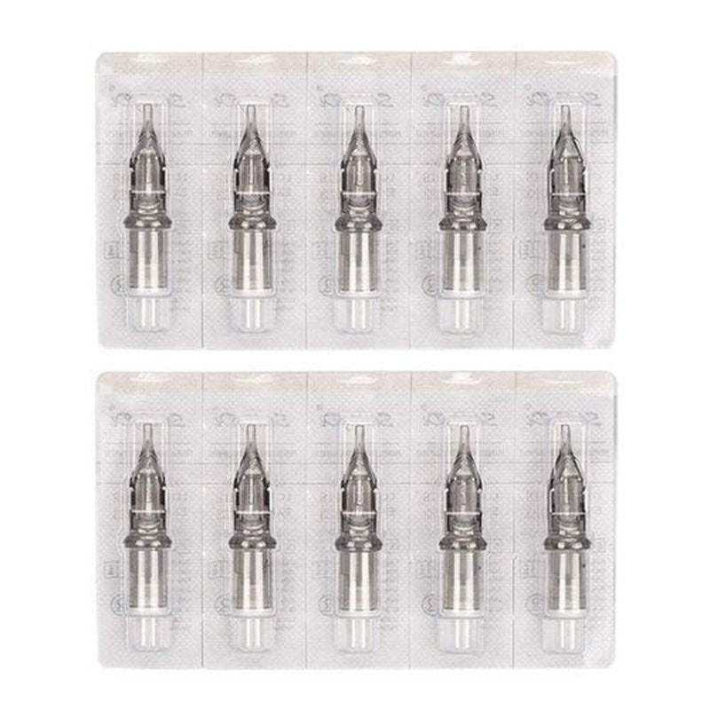Tattoo Cartridge Needles, ATOMUS 20pcs 1RL 3RL 5RL 7RL 9RL 11RL Round Liner Disposable Sterilized Tattoo Needlefor Pen Rotary Machine Tattoo Supplies (20pcs 11RL)