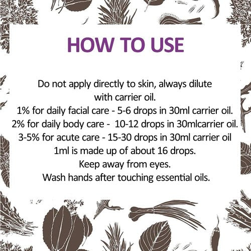 Deve Herbes Pure Parsley Seed Essential Oil (Petroselinum crispum) with Glass Dropper Steam Distilled 50ml (1.69 oz)