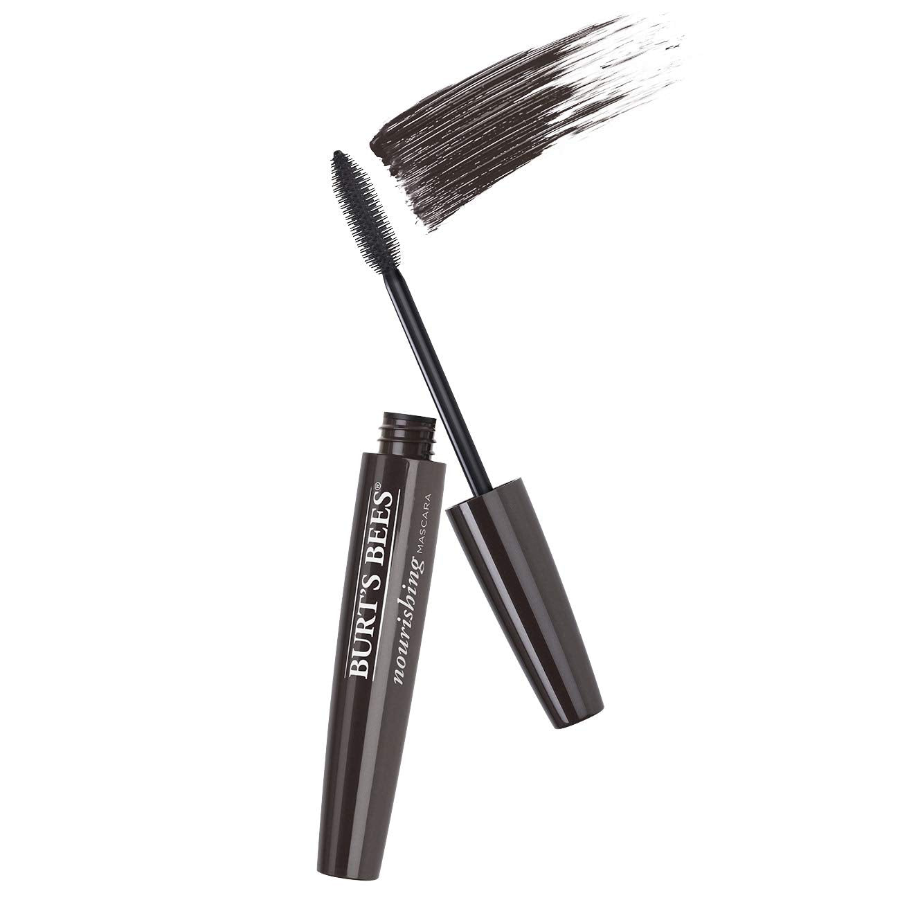 Burt's Bees 100% Natural Nourishing Mascara, Black Brown - 0.4 Ounce (Pack of 2)
