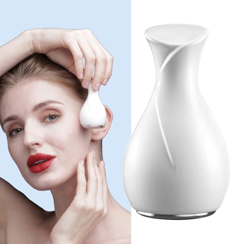 Portable Cold Hammer Skin Care Device for Face Hands Feet - Shrink Pores, Moisturize, Reduce Dark Spots - Compact Design