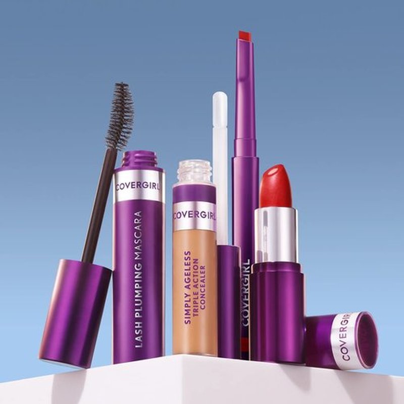 COVERGIRL Simply Ageless Lip Flip Liner, Brave Burgundy, Pack of 1 (Pack of 2)
