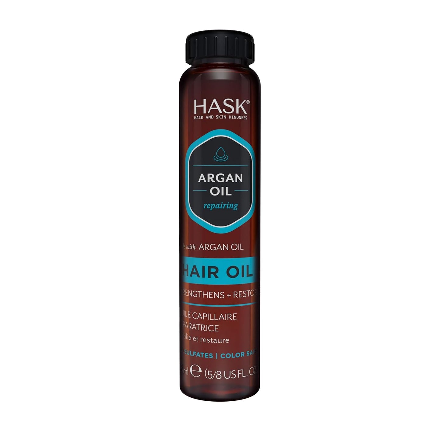 Hask Argan Oil Repairing Shine Hair Oil 5/8 oz (Pack of 12)