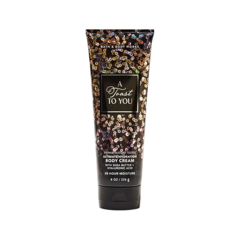 Bath & Body Works Ultimate Hydration Body Cream Gift Set For Women, 8 Fl Oz (A Toast To You)
