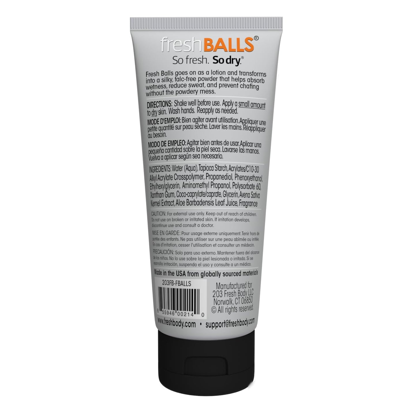 Anti-Monkey Butt Powder AMB, 8oz Anti-chafing Powder and Fresh Balls Lotion, 3.4oz, Men's Lotion to Powder Ball Deodorant - No Sweat Bundle, Hygiene for Groin Area