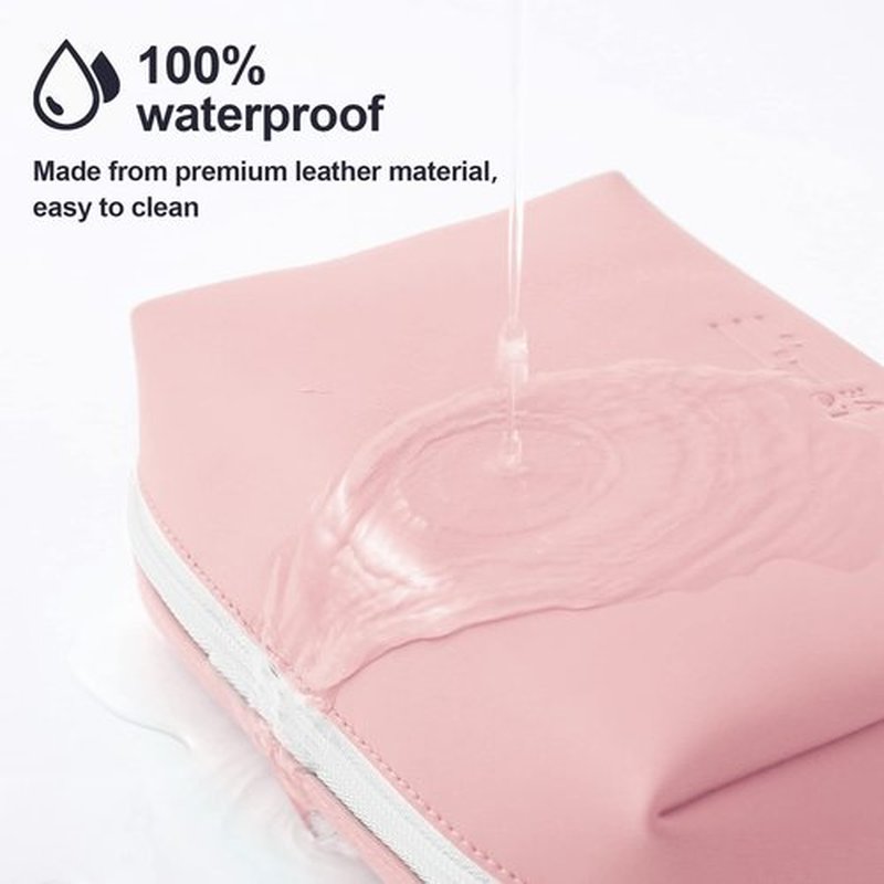 Prite Small Makeup Bag Travel Cosmetic Bag,lipstick pouch,Zipper Pouch,Great Gifts for Women,Waterproof Toiletry Bag Accessories Organizer Gifts(pink)