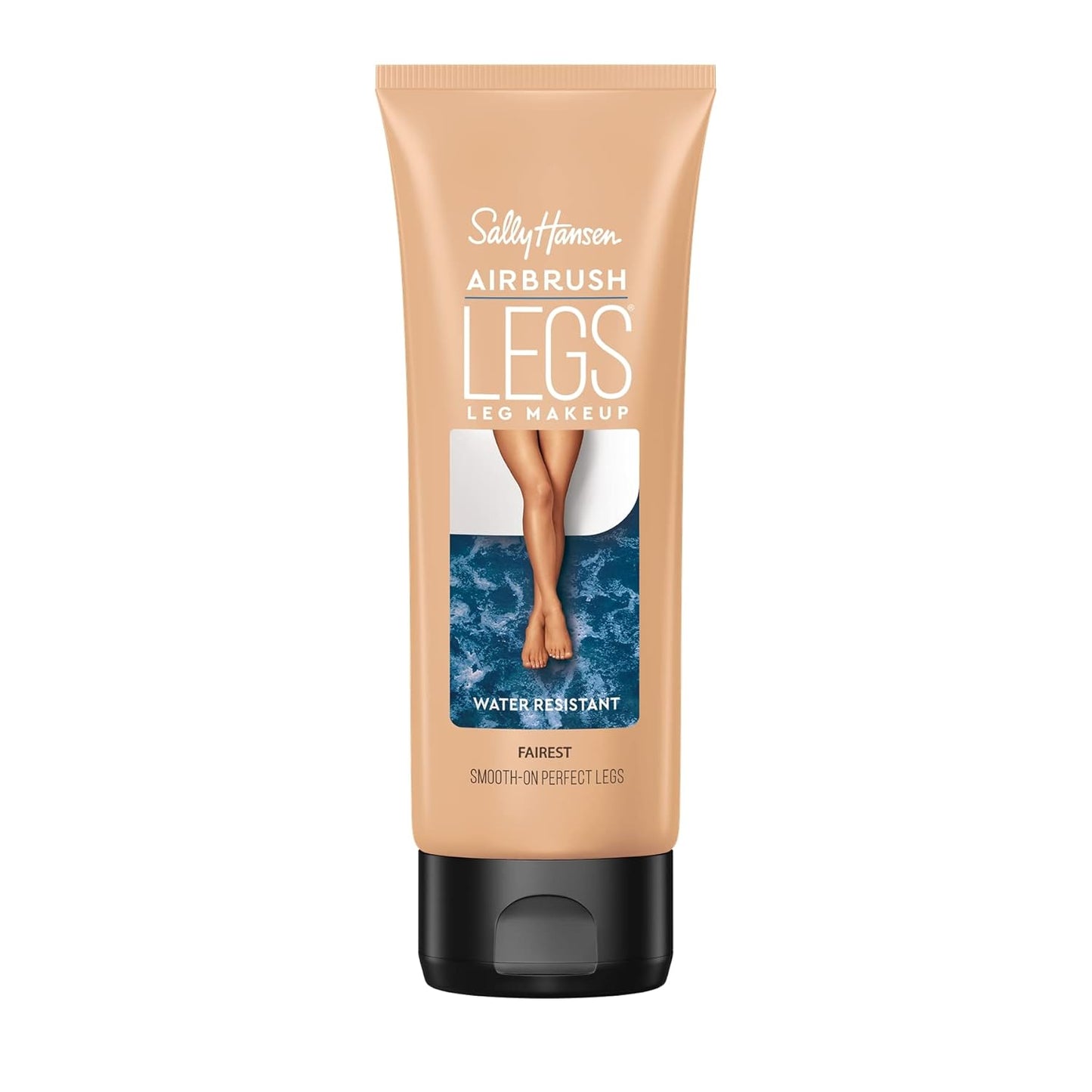 Sally Hansen Airbrush Legs, Leg Makeup Lotion, Deep 4 Oz, Pack of 2