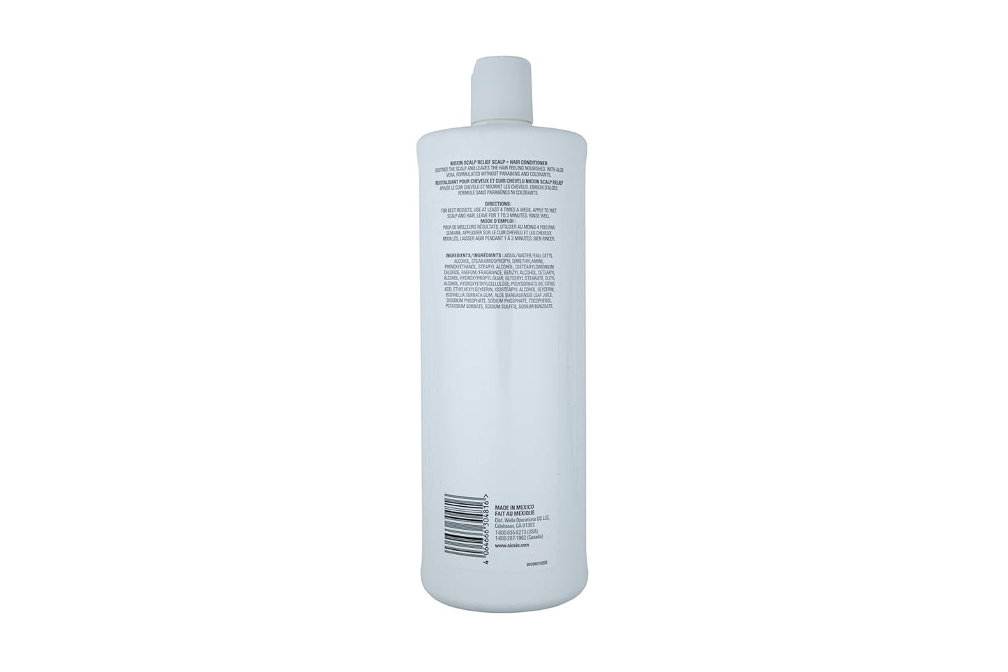 Nioxin Scalp Relief Hair Conditioner | Soothes, Hydrates, & Thickens Hair | For Sensitive, Dry, and Itchy Scalp | Made with Aloe Vera & Vitamin E