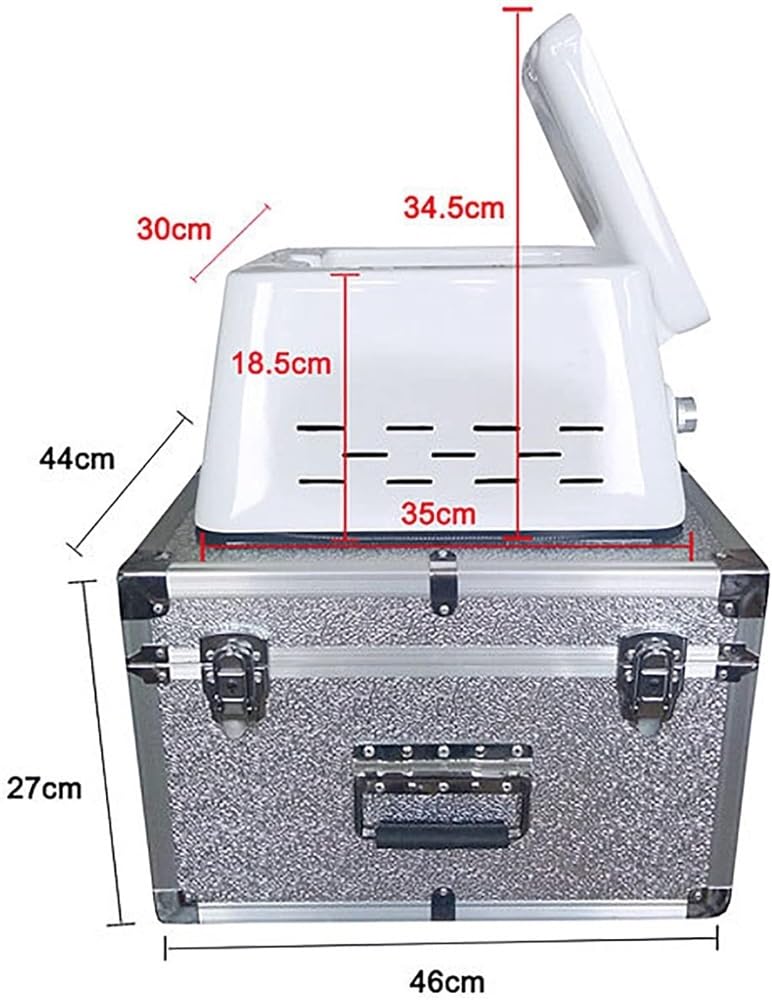 MAHWER 2in 1 Spider Varicose Vein Removal Device with 980NM Probe and Ice Hammer, 15ms-100ms Pulse Output and 650nm Indicating Light Wavelength, for Home Salon