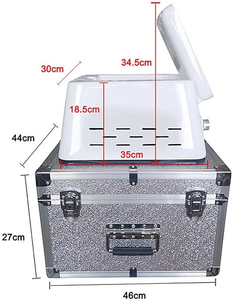 MAHWER 2in 1 Spider Varicose Vein Removal Device with 980NM Probe and Ice Hammer, 15ms-100ms Pulse Output and 650nm Indicating Light Wavelength, for Home Salon