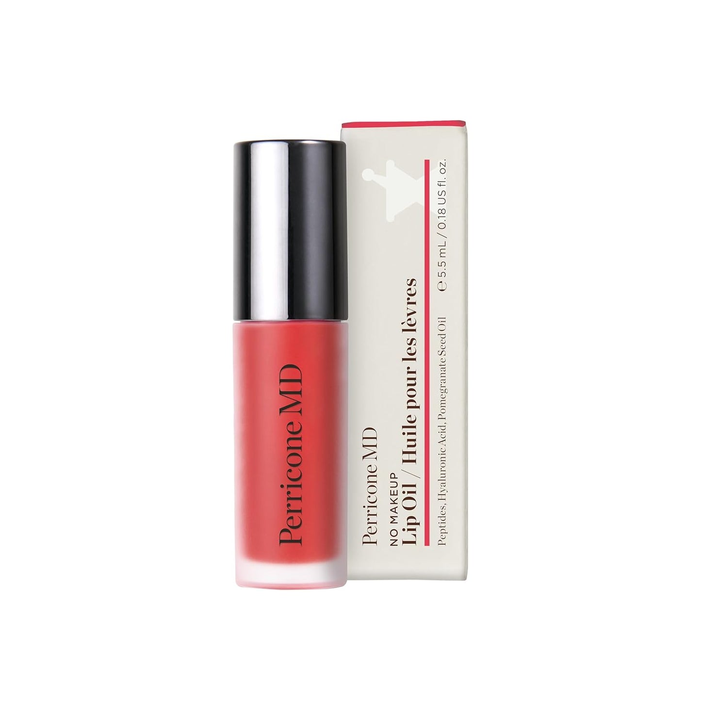 Perricone MD No Makeup Lip Oil | Non-sticky, Skincare-Infused | Delivers natural-looking color, Helps to reduce vertical lip lines, loss of lip volume & dry, rough texture & discoloration