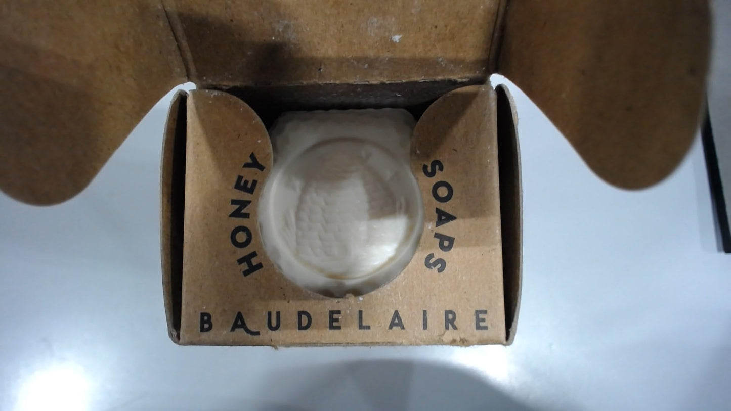 Baudelaire Honey Soap Calendula, 1.4 Ounce - Singles Pack Unwrapped, 6units/pack