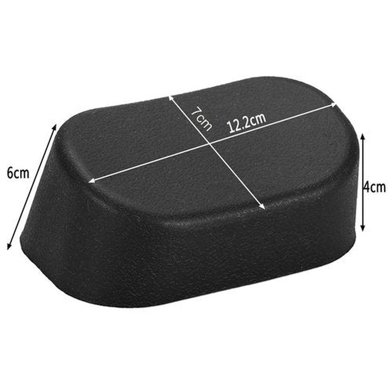 Shampoo Bowl Cushion, Silicone Neck Rest, Hair Washing Sink Pillow for Beauty Salon Spa, Hair Washing Sink Basin Too in 5 Colors (Black)