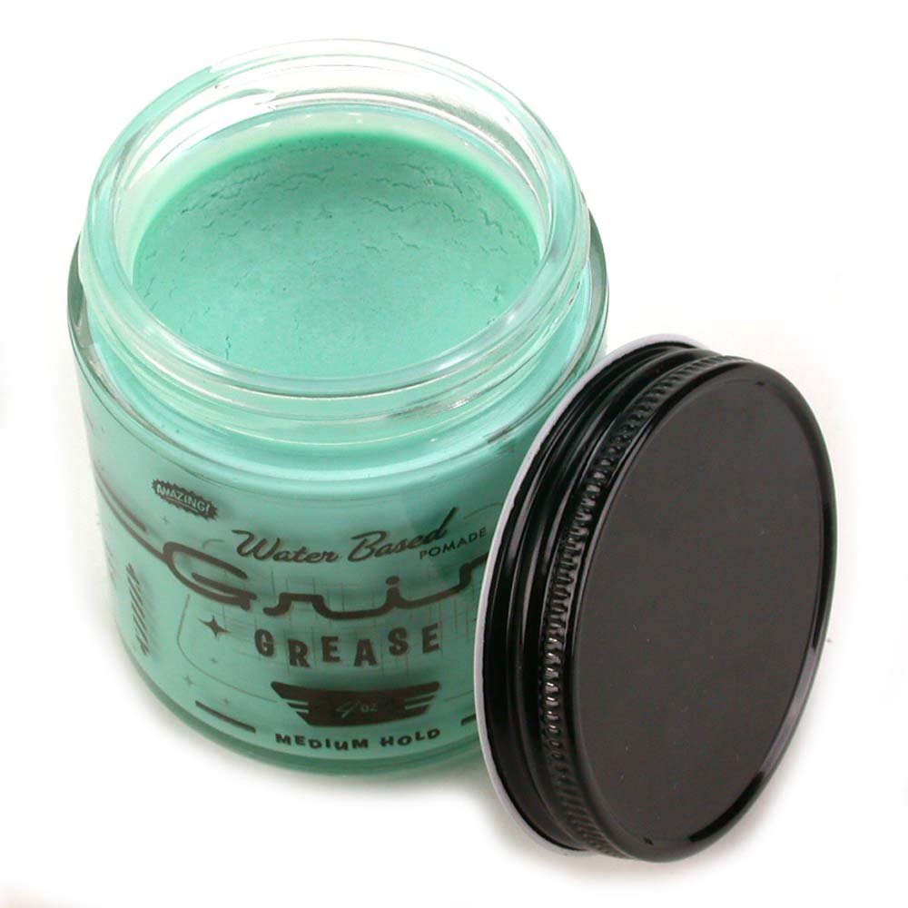 Medium Hold Water-Based Pomade - 4oz Hair Styling Cream for All Hair Types
