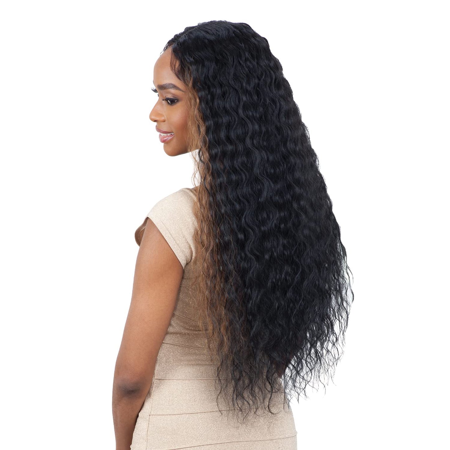 Mayde Beauty Lace Front Wig Axis Sleek Crimp (FF1B27)