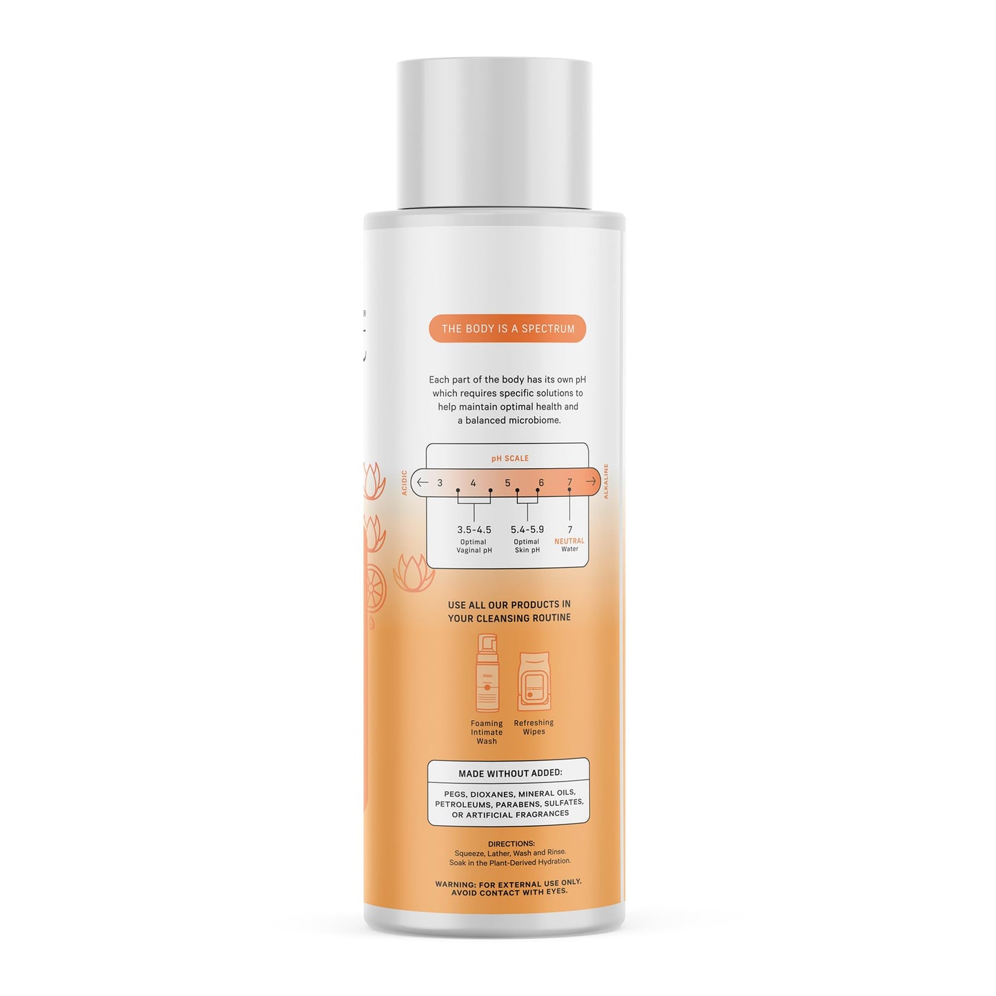 The Honey Pot Company - Body Wash for Women - Grapefruit Ylang Ylang