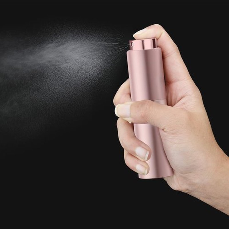owlyee 20ML Perfume Atomizer, Travel Cologne Spray Bottle, Mini Empty Sprayer Dispenser (Pink, 1PCS)