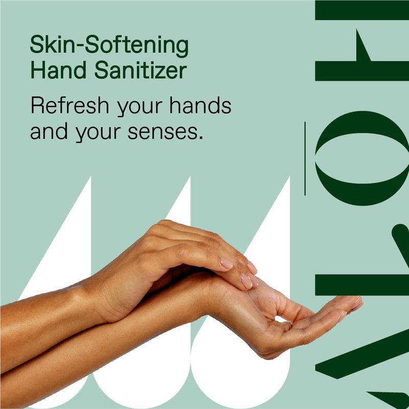 Sanitizing Hand Gel 2-Pack - Peppermint Eucalyptus & Aloe | 70% Alcohol Hydrating Formula | 8oz Bottles