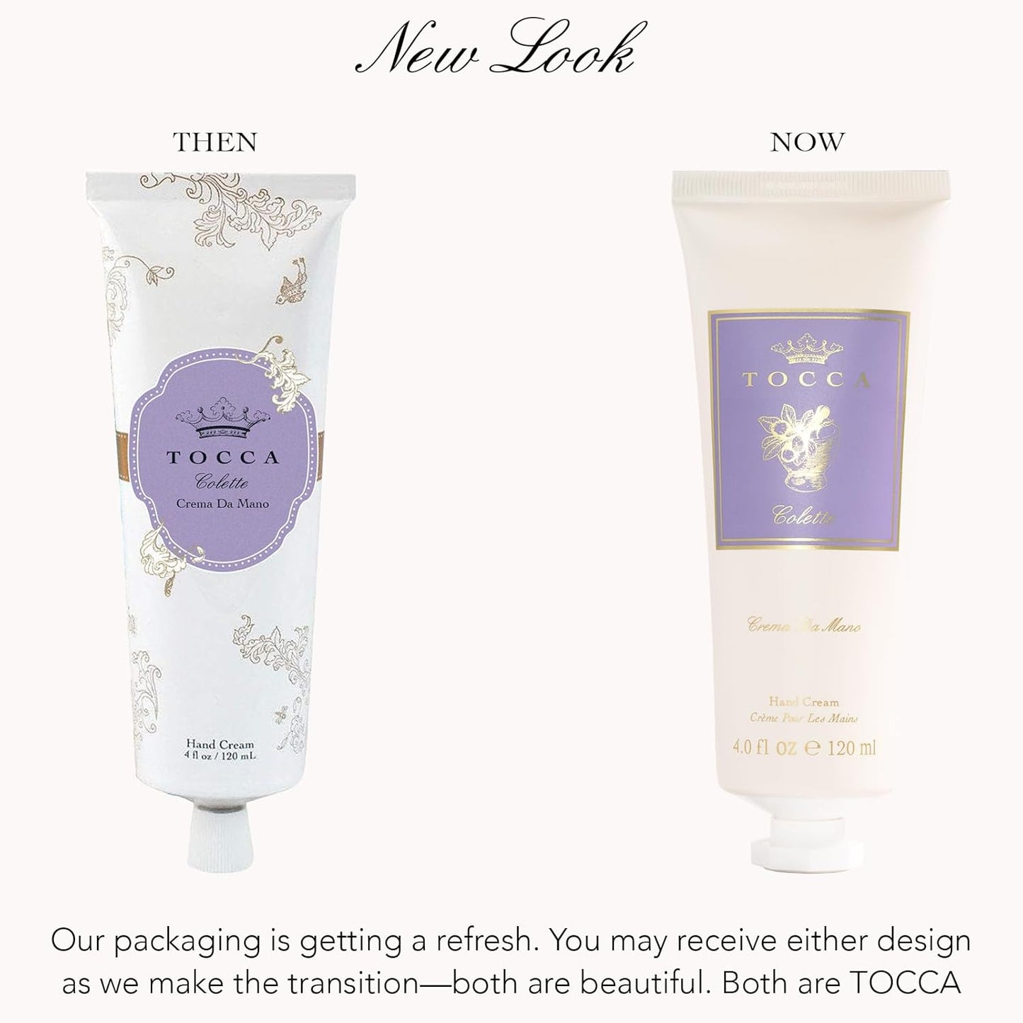 Tocca Crema de Mano, Cleopatra Hand Cream, 4 oz - Grapefruit, Jasmine, Vanilla Musk - Moisturizing, Quick Absorbing