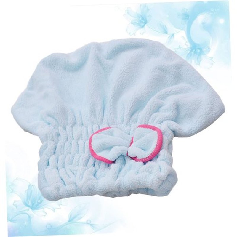 FOYTOKI Elastic Shower Kid Bath Towels Elastic Hair Bands Towel Hair Towel Body Towels for Shower Bath Towel Hair Towel Hair Stuff Absorbent Washcloths Fast Drying Cap