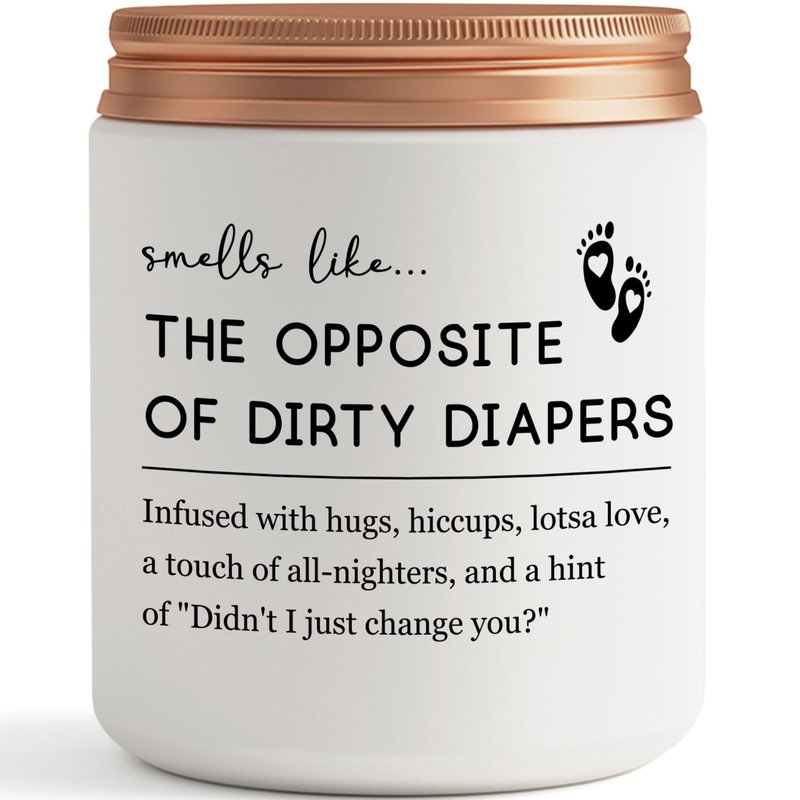 New Mom Gifts for Women After Birth, First Time New Baby Candle Mothers Day Christmas Gift