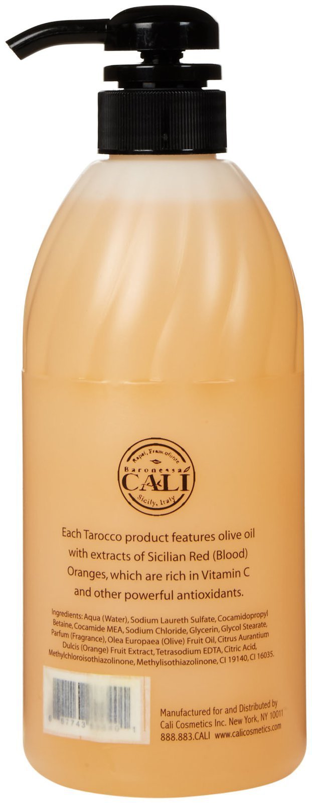 Tarocco Shampoo 22.5 oz Baronessa Cali