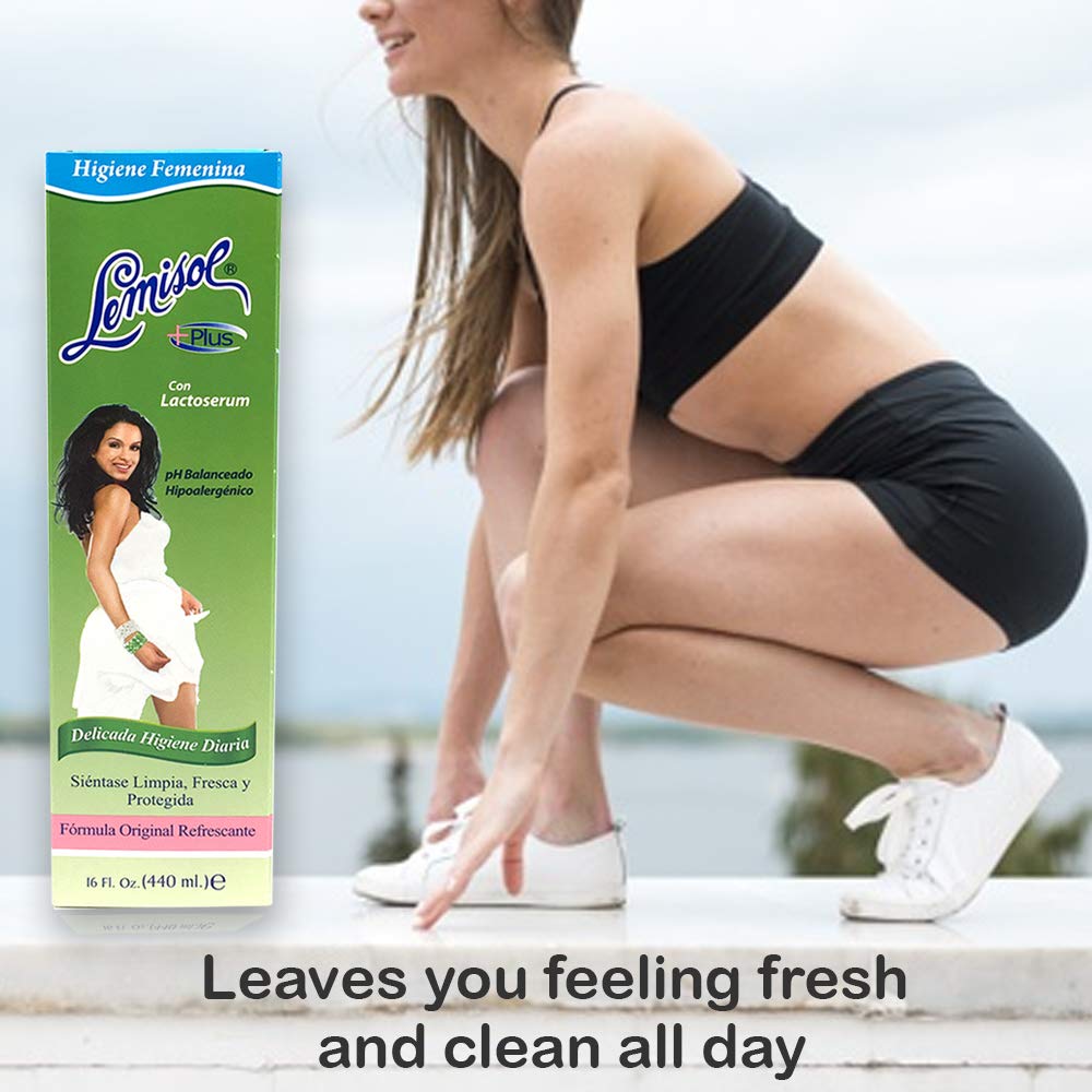 Lemisol Plus, Gentle Daily Cleanser, original refreshing formula - 16 oz(pack of 3)