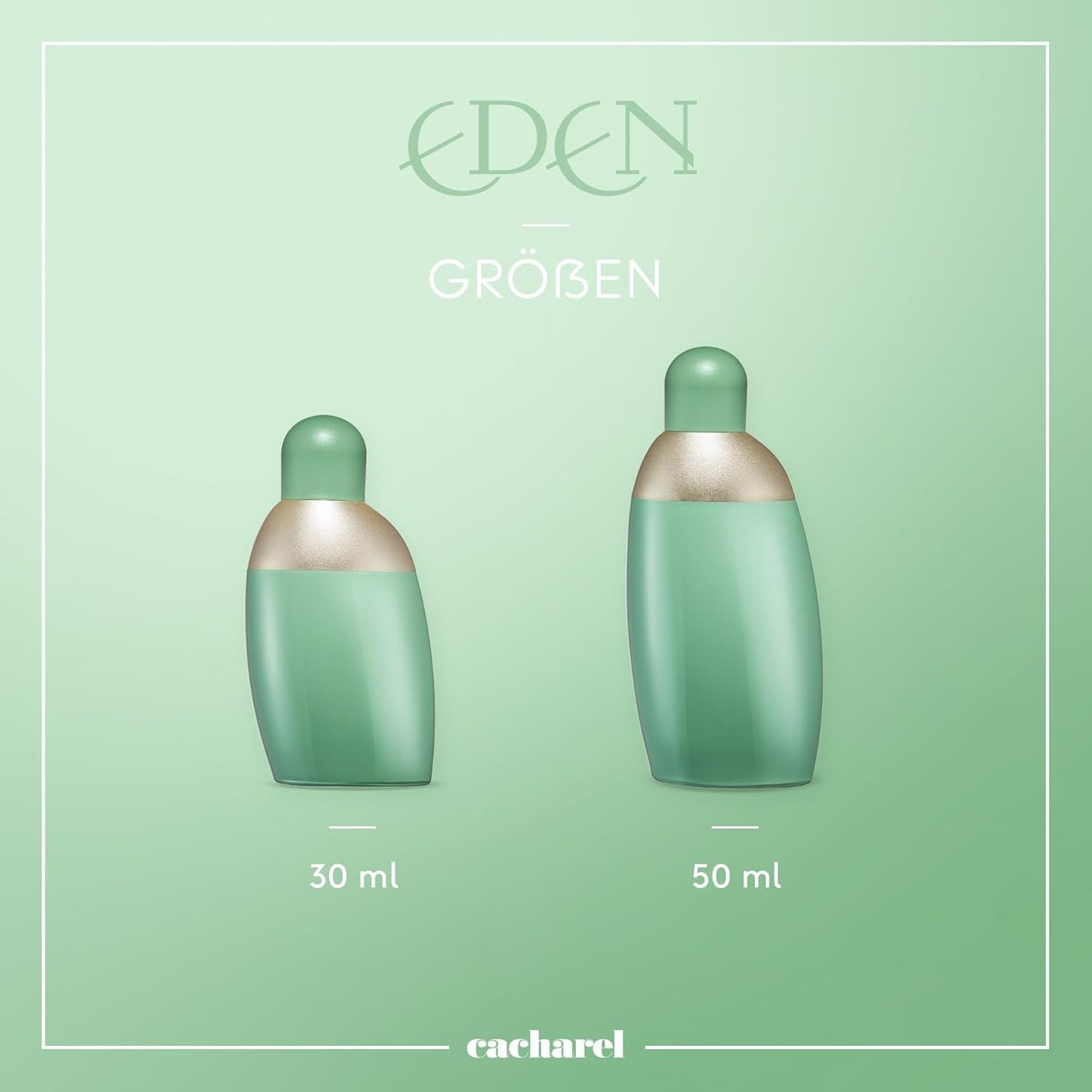 Cacharel Eden, Eau de Parfum for Women, Floral, Chypre With Notes of Mimosa & Sandalwood