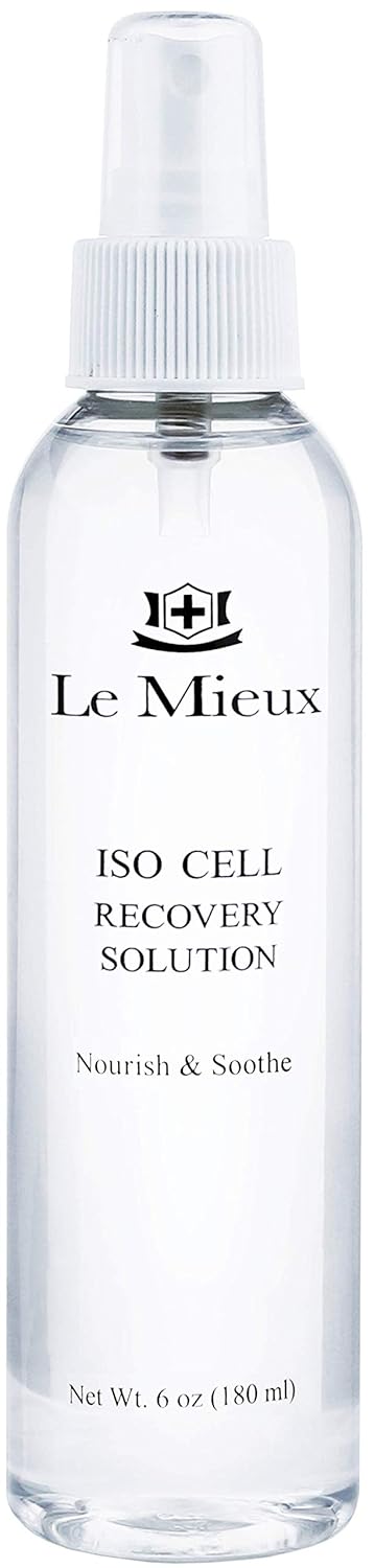 Le Mieux Iso-Cell Recovery Solution Facial Toner - Soothing Face Mist, Hydrating Amino Acid & Mineral Spray to Help Calm Post-Treatment Skin, No Parabens or Sulfates (6 oz / 180 ml)