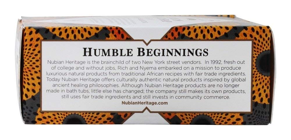 Nubian African Black Soap 5 Ounce (pack of 6)