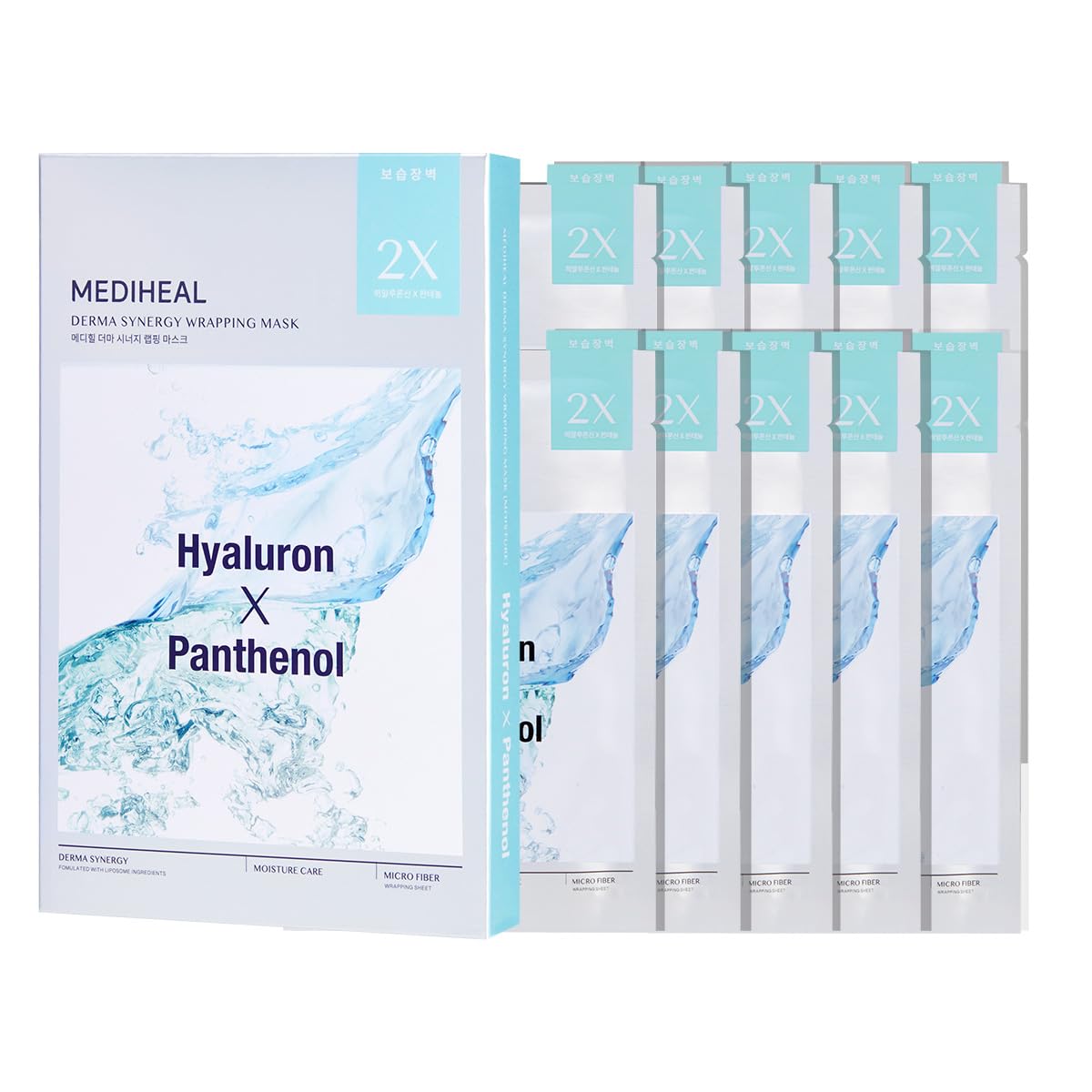 Derma Synergy Wrapping Mask (10 Packs) - Pore Elasticity & Skin Balance with Retinol