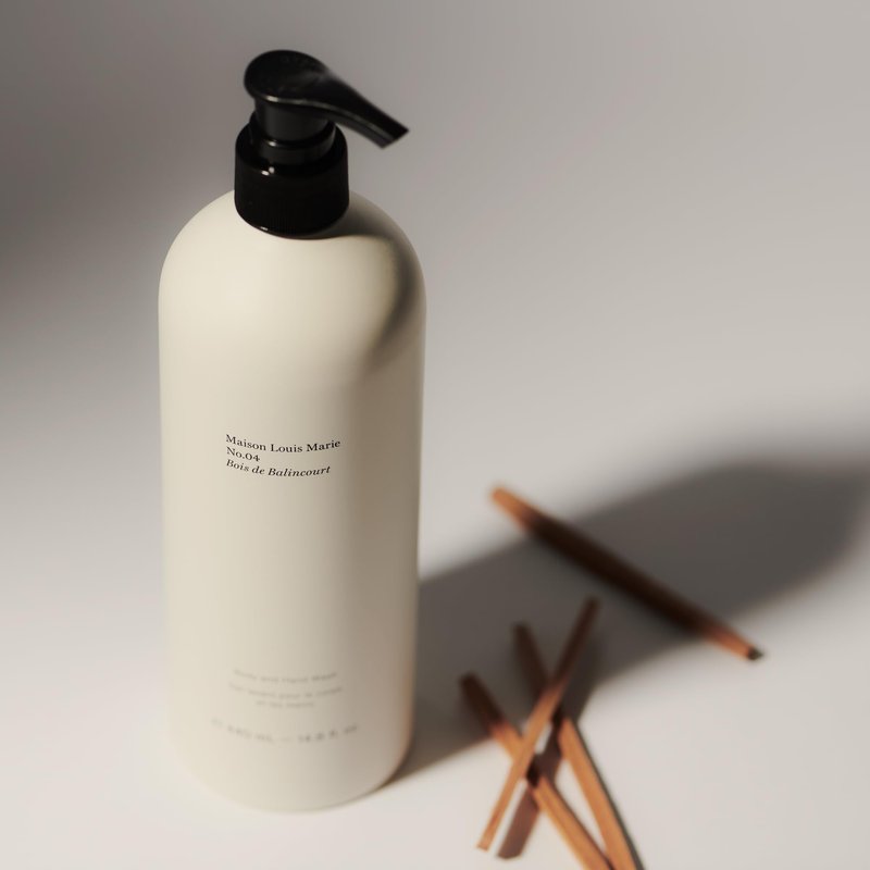 Maison Louis Marie - No.04 Bois de Balincourt Natural Body + Hand Wash Refill | Luxury Clean Beauty + Non-Toxic Fragrance (29.8 fl oz | 880 ml)