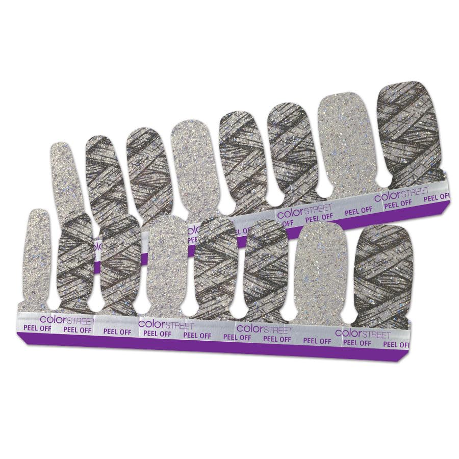 Color Street 'Coffin Break' (FDG501) - Nail Polish Strips Don't Be Afraid - Halloween 2023