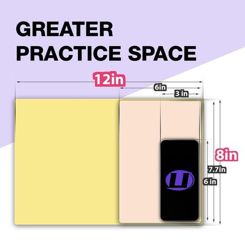 3mm Tattoo Skin Practice Kit - Usiriy 4pcs Tattoo Fake Skin Thick Silicone Skin and 15pcs Tattoo Tracing Paper Tattoo Stencil Paper Tattoo Supplies Tattoo Practice Kit