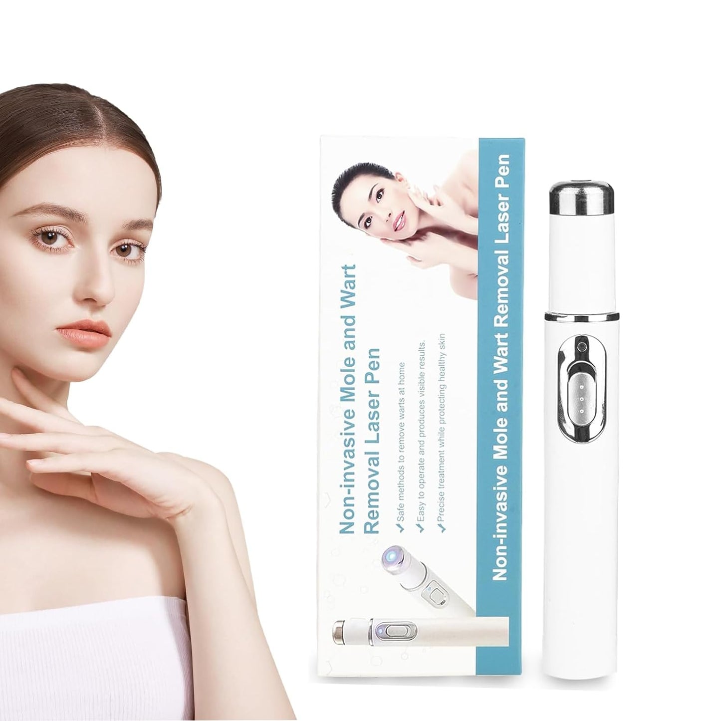 Maximum Strength WART Remover,Wart Removal Pen,Dark Spot Remover for Face and Body, Comfortable and Effevtive.