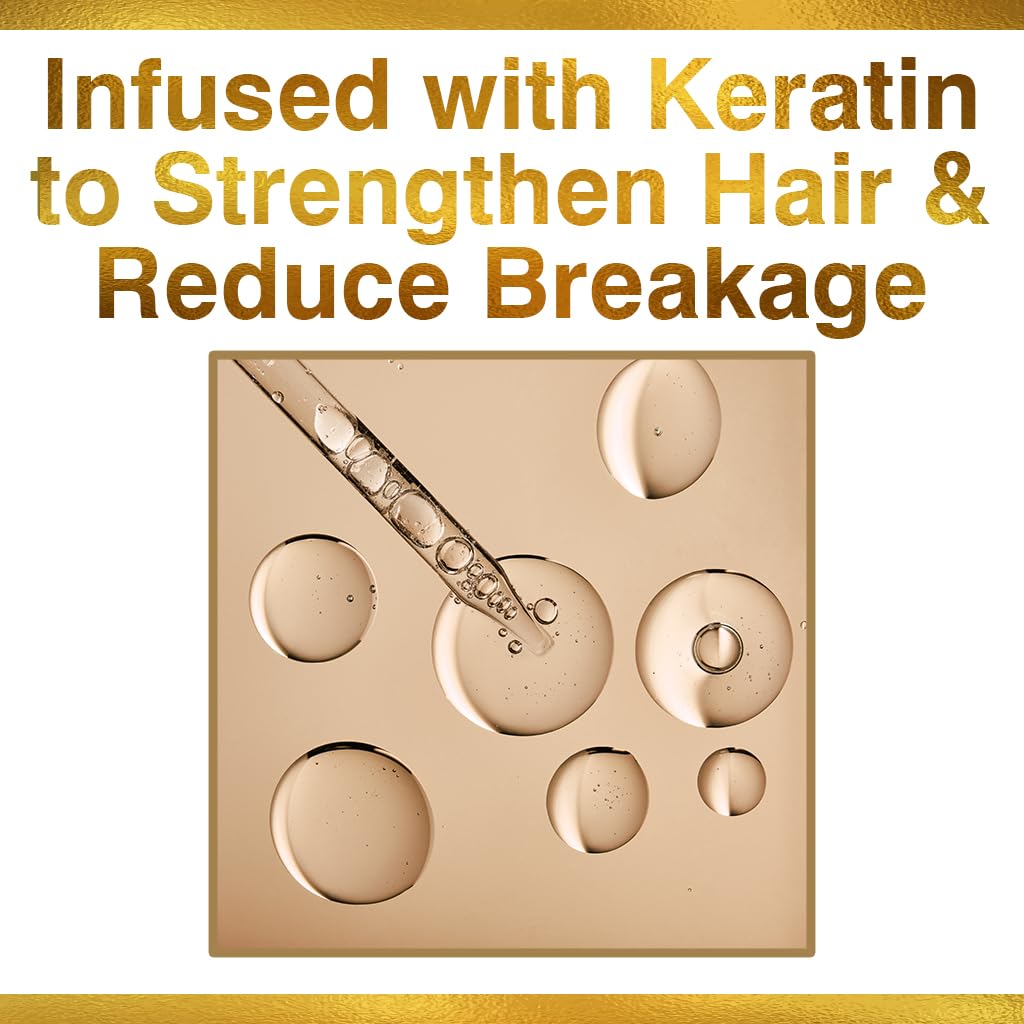 CHI Keratin Reconstructing Shampoo, Delivers Healthier Hair, Adds Shine & Helps Prevent Future Breakage, Sulfate, Paraben, & Cruelty-Free, 32 Oz