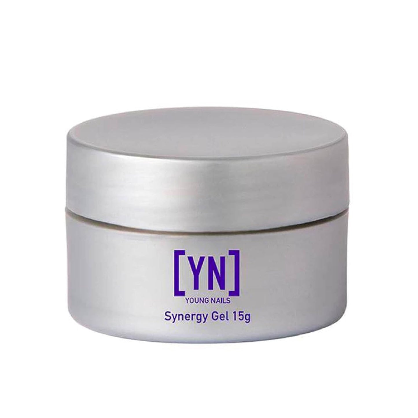 Young Nails Synergy Clear Gloss Finishing Gel - Builder Top Coat for Superior Adhesion & Strength, 15g