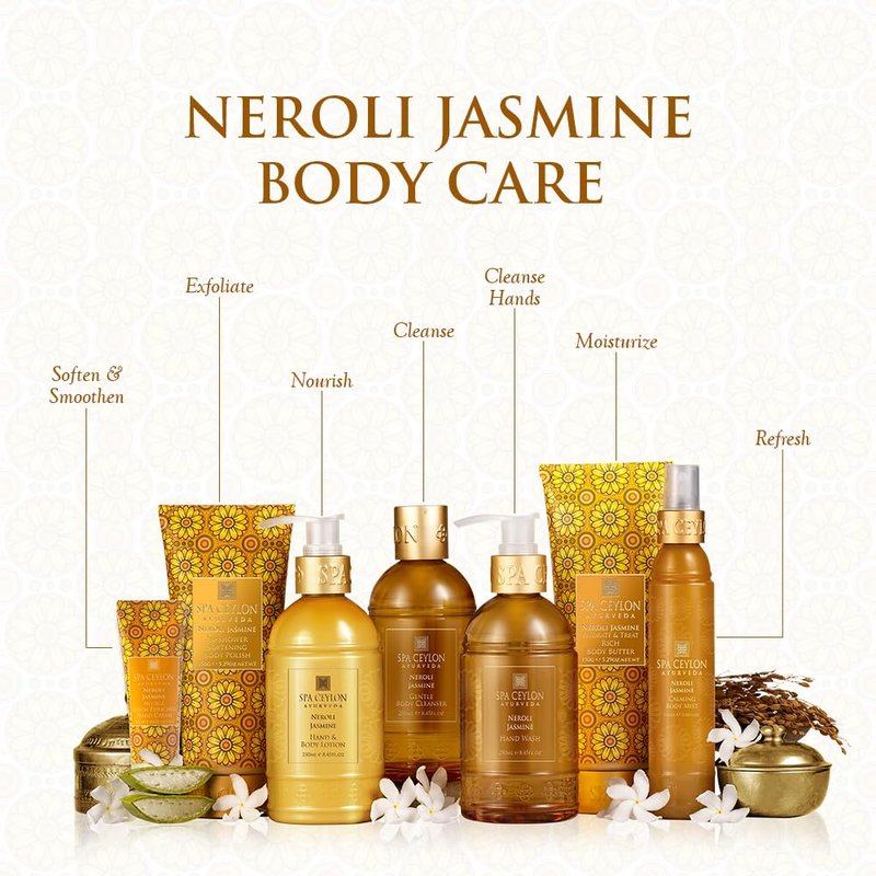Neroli Jasmine Gentle Hand Wash - Hydrating Floral Fragrance for Soft Skin | Luxury Hand Care