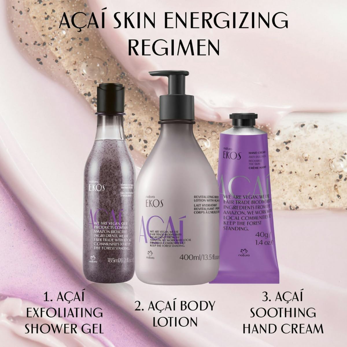 natura - Ekos Castanha (Brazil Nut) Renourishing Body Lotion - Anti-Dryness - Deep Skin Hydration Moisturizer - Vegan Skin Care - Brazilian Beauty Secrets - Self Care & Body Care - 13.5 fl oz (400ml)