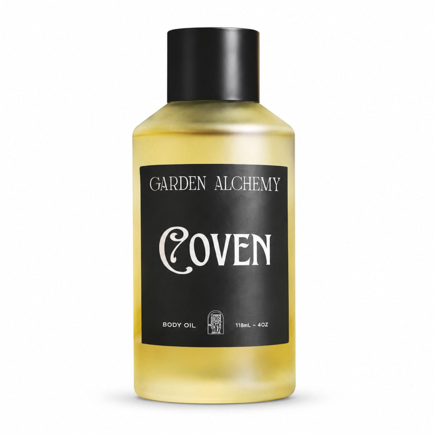 Garden Alchemy Body Oil, Perfume Body Oil Nazar & Coven, Well-Absorbing Moisturizer for Hydrating Dry Skin for Women & Men, Natural Ingredients,118ml/4oz (1pcsCoven)