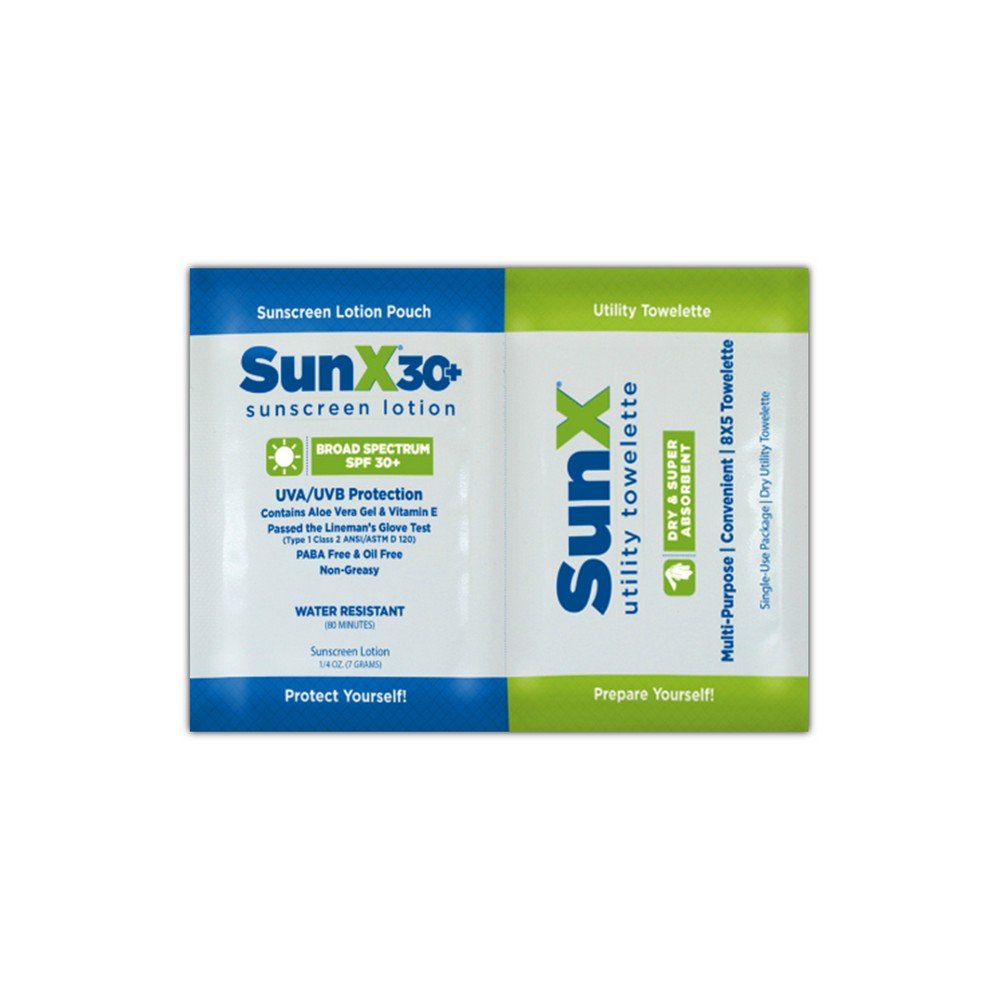 CoreTeX SPF 30 Sunscreen Towelettes