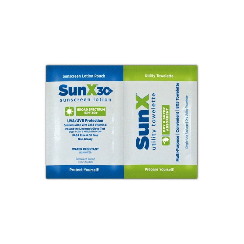 CoreTeX SPF 30 Sunscreen Towelettes
