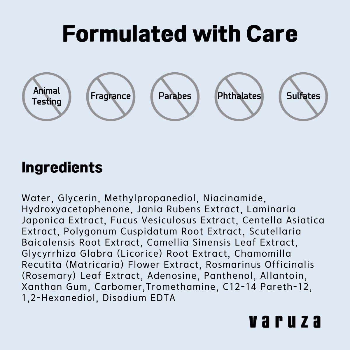 Real Natural Sheet Mask - EWG Verified Vegan Face Mask for Hydration | 10 Pack, Blue Ampoule