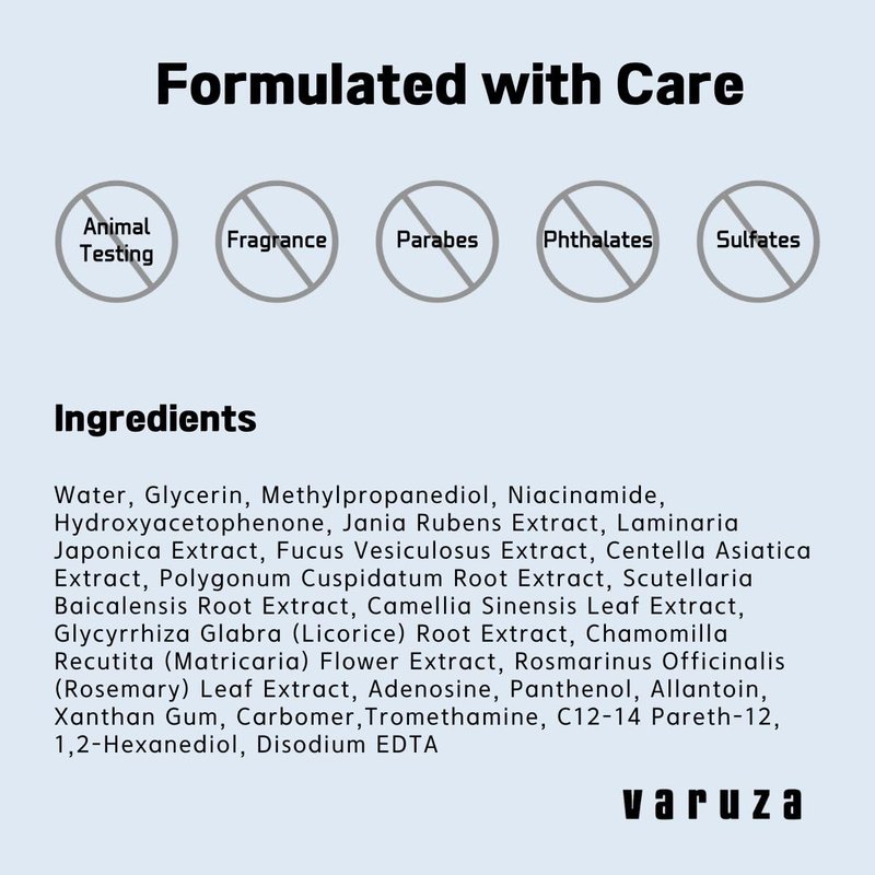 Real Natural Sheet Mask - EWG Verified Vegan Face Mask for Hydration | 10 Pack, Blue Ampoule