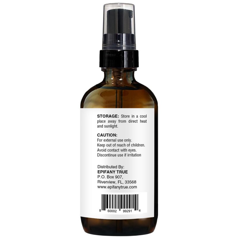 Natural Pimento Massage Oil 4oz | Botanical Infused Body Oil | Warming Herbal Aroma | Olive Oil & Jamaican Black Castor Oil