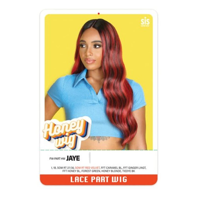 Zury Sis Honey Wig HD Lace Part FW-PART HW Jaye (TIEDYE BK)
