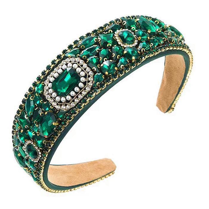 MUQINGWAN Fashion Women's Headband, Crystal Rhinestone Headband, Accessories For Women And Girls (Crystal Headband 7)